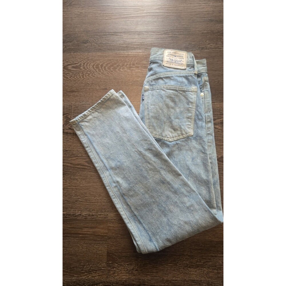 Levi's Made & Crafted Light Wash Premium Denim Jeans Size 26 Blue Straight